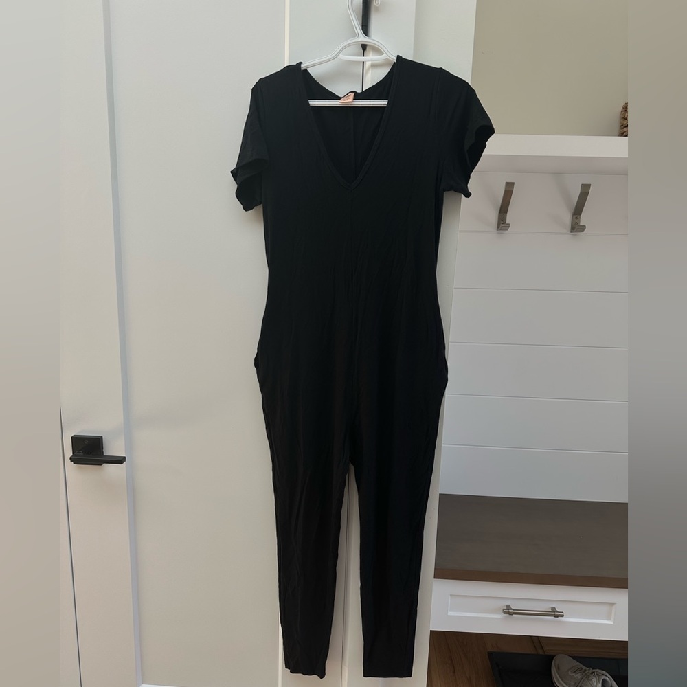 Smash + Tess Classic Black Jumpsuit